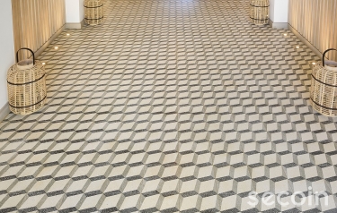 Encaustic Terrazzo Tile